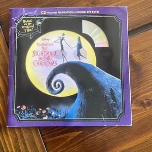 Nightmare before Christmas book and CD
